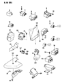 Diagram for Jeep Wagoneer Relay - 33003934