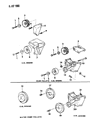 Diagram for 1992 Jeep Cherokee Water Pump Pulley - 53002907