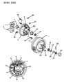 Diagram for 1992 Chrysler Imperial Wheel Cylinder - V2103246AA