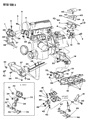 Diagram for Chrysler LeBaron Engine Mount Bracket - 4505496