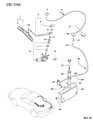 Diagram for 1993 Dodge Stealth Windshield Wiper - MB622942