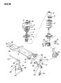 Diagram for Chrysler Control Arm Bushing - 4449269