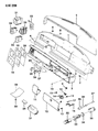 Diagram for 1988 Jeep Wagoneer Light Socket - 36000279