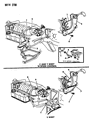 Diagram for Chrysler New Yorker Throttle Cable - 4458128