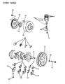 Diagram for Chrysler Piston Ring Set - 5241051