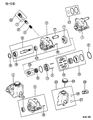 Diagram for 1990 Jeep Comanche Power Steering Gear Seal - 83501825
