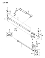 Diagram for 1989 Jeep Wrangler Drag Link - 52002540