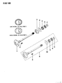 Diagram for Jeep Wagoneer Axle Shaft Seal - 53000477