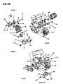 Diagram for Chrysler New Yorker Alternator Bracket - 4536235