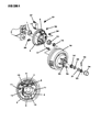 Diagram for Dodge Dynasty Wheel Cylinder - V2104425AA