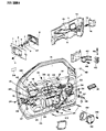 Diagram for 1985 Chrysler Town & Country Door Latch Assembly - 4336377