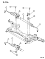 Diagram for 1996 Dodge Stratus Rack And Pinion - 4883864AA
