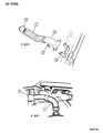 Diagram for 1993 Dodge Ram Wagon Air Duct - 53006937