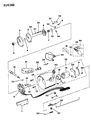 Diagram for Jeep Wagoneer Wiper Switch - 56000031