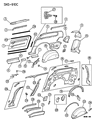 Diagram for Chrysler Town & Country Fuel Door - 4797712