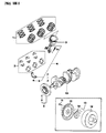 Diagram for Chrysler Piston Ring Set - MD104923