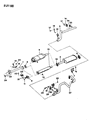 Diagram for 1987 Jeep Cherokee Tail Pipe - E0022502