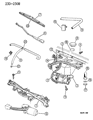 Diagram for 1996 Dodge Ram 2500 Windshield Washer Nozzle - 56005414