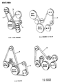 Diagram for 1994 Chrysler Town & Country Drive Belt - Q4040382