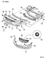 Diagram for Chrysler Town & Country License Plate - 4576850