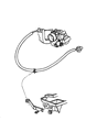 Diagram for Chrysler Imperial Throttle Cable - 4300850
