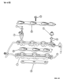 Diagram for Chrysler New Yorker Fuel Rail - 4663929