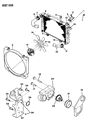 Diagram for Dodge W250 Thermostat Gasket - 4728207