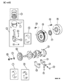 Diagram for Chrysler New Yorker Piston - 4728709