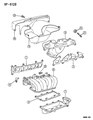 Diagram for Chrysler Cirrus Intake Manifold - 4777039