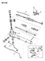 Diagram for Dodge Spirit Rack And Pinion - 4470858