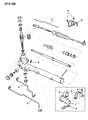 Diagram for 1992 Chrysler Town & Country Steering Gear Box - R0400237