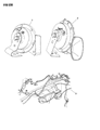 Diagram for 1989 Dodge Shadow Horn - 4469050