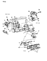Diagram for Chrysler LeBaron Engine Mount Bracket - 4191891