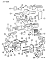 Diagram for Chrysler Grand Voyager Evaporator - V9900020