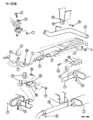 Diagram for 1994 Dodge Ram Wagon Exhaust Pipe - 52103060