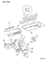 Diagram for 1998 Chrysler Town & Country Wiper Blade - 4762394