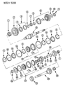 Diagram for 2005 Dodge Ram 2500 Synchronizer Ring - 4637726
