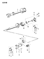 Diagram for 1986 Jeep J10 Universal Joint - J8130750
