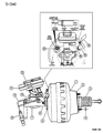 Diagram for 1996 Jeep Grand Cherokee Brake Booster Vacuum Hose - 52008569