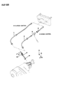 Diagram for 1988 Jeep J10 Speedometer Cable - J5752282