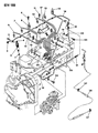 Diagram for 1993 Dodge W250 Fuel Injector - R4720540