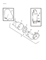 Diagram for 1985 Chrysler New Yorker Distributor Rotor - 5213728