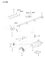 Diagram for Jeep Cherokee Throttle Body Gasket - 33002712