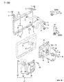 Diagram for Dodge Shadow Thermostat Gasket - MD184011