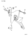 Diagram for Chrysler New Yorker Throttle Cable - 4592201