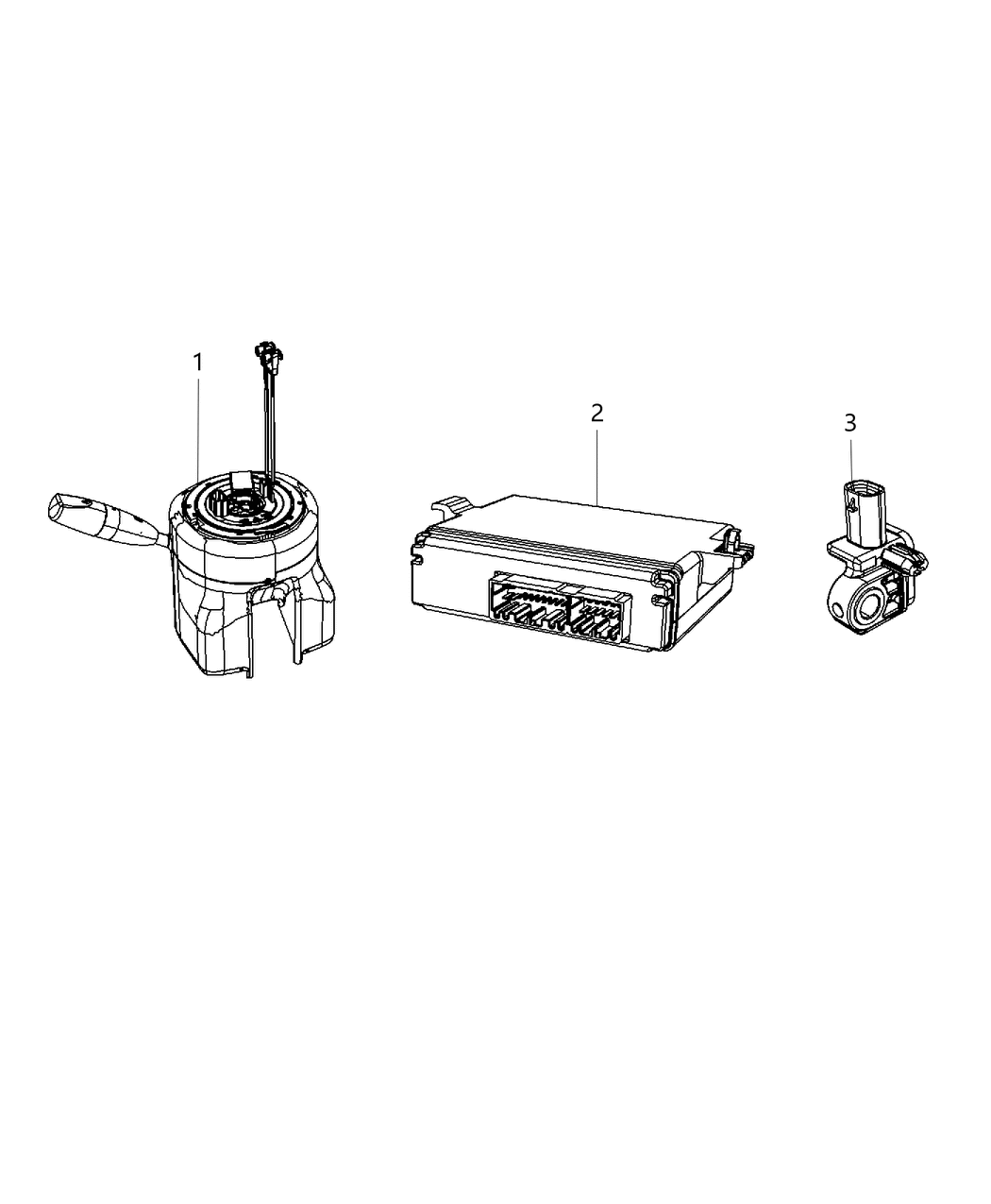 Mopar 68226172AB Air Bag Control Module