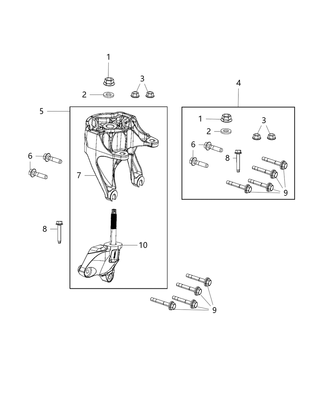 Mopar 68501448AA Fasteners