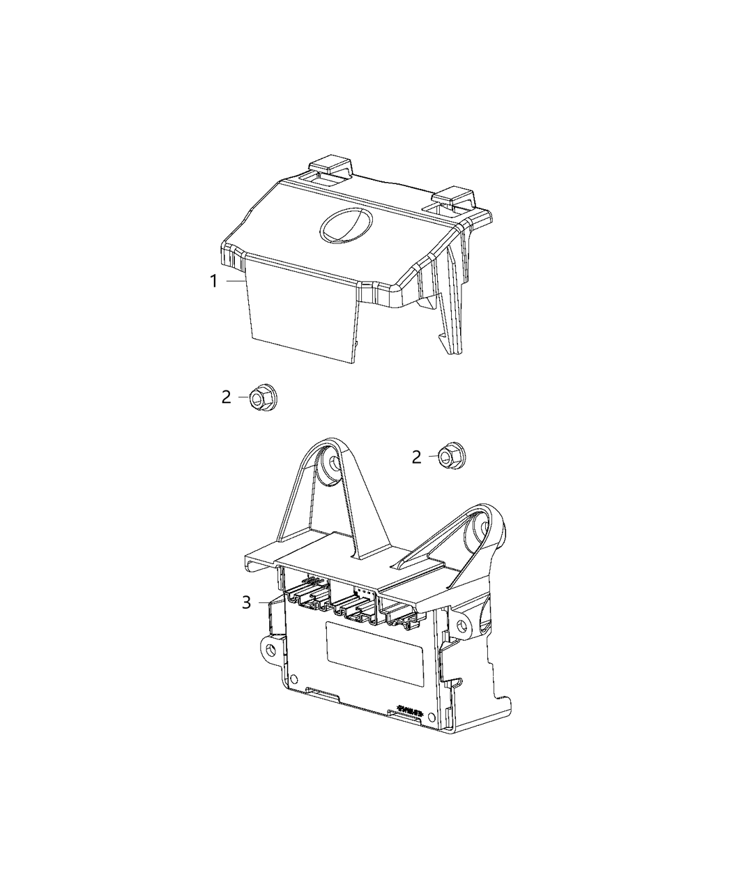 Mopar 68483993AA Transfer-Transfer Case Control