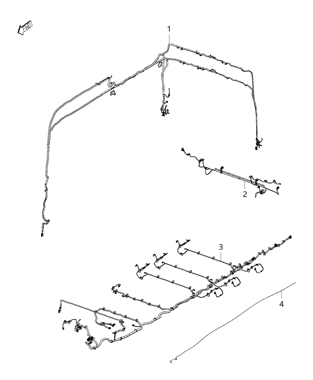 Mopar 68346186AC Wiring-Body