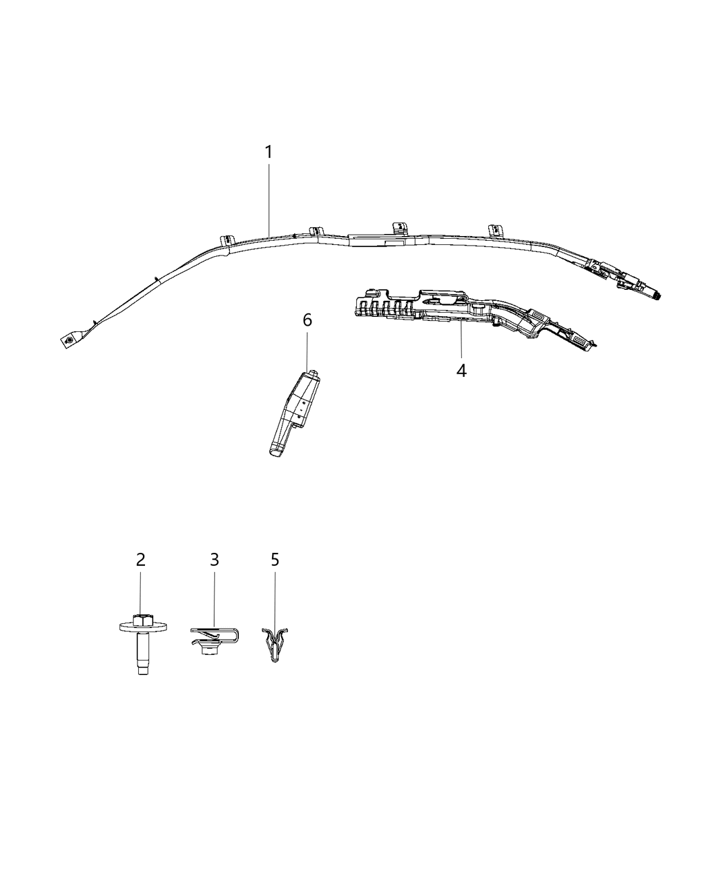 Mopar 68448478AC Air Bag-Side Curtain